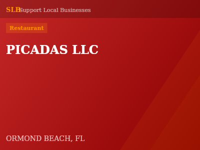 PICADAS LLC — Restaurant in ORMOND BEACH, FL