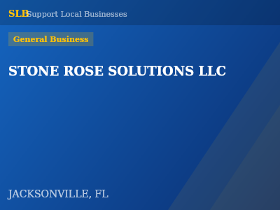 STONE ROSE SOLUTIONS LLC — General Business in JACKSONVILLE, FL