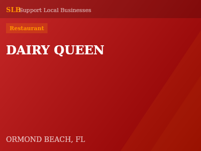 DAIRY QUEEN — Restaurant in ORMOND BEACH, FL