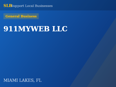 911MYWEB LLC — General Business in MIAMI LAKES, FL