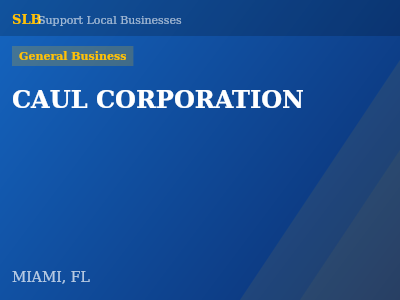 CAUL CORPORATION — General Business in MIAMI, FL