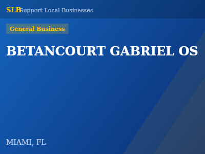 BETANCOURT GABRIEL OS — General Business in MIAMI, FL