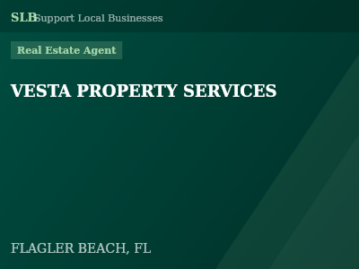 VESTA PROPERTY SERVICES — Real Estate Agent in FLAGLER BEACH, FL