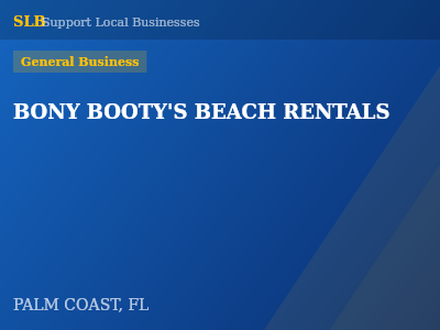 BONY BOOTY'S BEACH RENTALS — General Business in PALM COAST, FL