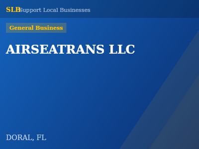 AIRSEATRANS LLC — General Business in DORAL, FL