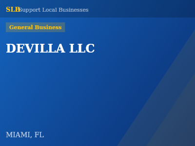 DEVILLA LLC — General Business in MIAMI, FL
