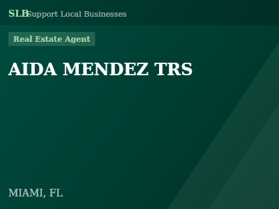 AIDA MENDEZ TRS — Real Estate Agent in MIAMI, FL