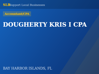 DOUGHERTY KRIS I CPA — Accountant/CPA in BAY HARBOR ISLANDS, FL