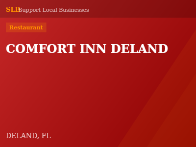 COMFORT INN DELAND — Restaurant in DELAND, FL