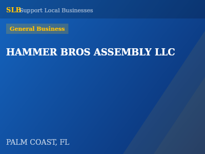 HAMMER BROS ASSEMBLY LLC — General Business in PALM COAST, FL