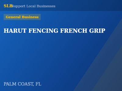HARUT FENCING FRENCH GRIP — General Business in PALM COAST, FL