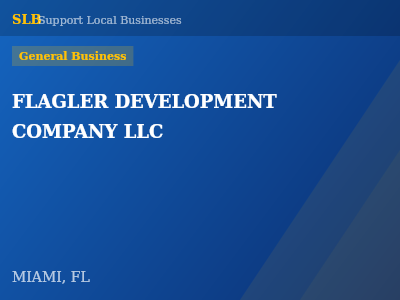 FLAGLER DEVELOPMENT COMPANY LLC — General Business in MIAMI, FL