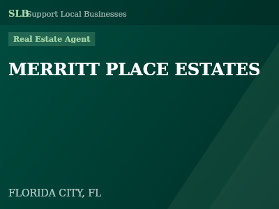 MERRITT PLACE ESTATES — Real Estate Agent in FLORIDA CITY, FL