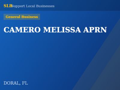 CAMERO MELISSA APRN — General Business in DORAL, FL