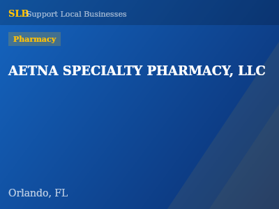 AETNA SPECIALTY PHARMACY, LLC — Pharmacy in Orlando, FL