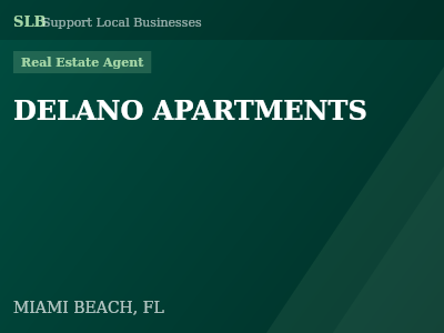 DELANO APARTMENTS — Real Estate Agent in MIAMI BEACH, FL