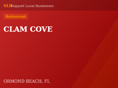 CLAM COVE — Restaurant in ORMOND BEACH, FL