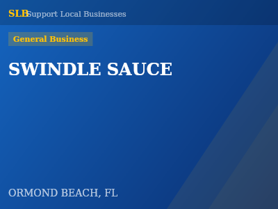 SWINDLE SAUCE — General Business in ORMOND BEACH, FL