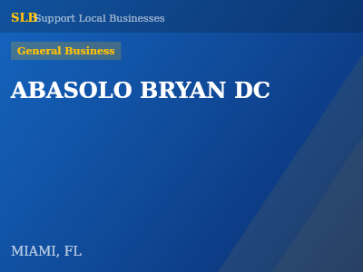 ABASOLO BRYAN DC — General Business in MIAMI, FL