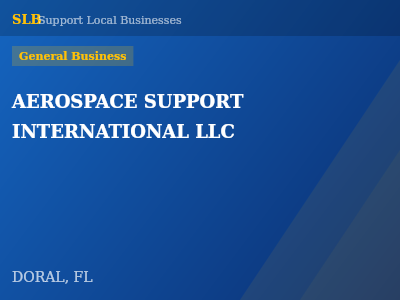 AEROSPACE SUPPORT INTERNATIONAL LLC — General Business in DORAL, FL