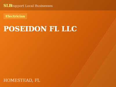 POSEIDON FL LLC — Electrician in HOMESTEAD, FL