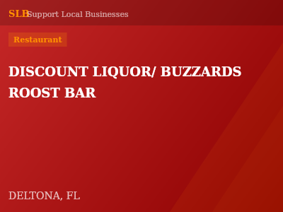 DISCOUNT LIQUOR/ BUZZARDS ROOST BAR — Restaurant in DELTONA, FL