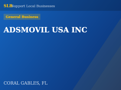 ADSMOVIL USA INC — General Business in CORAL GABLES, FL