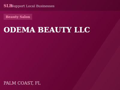 ODEMA BEAUTY LLC — Beauty Salon in PALM COAST, FL