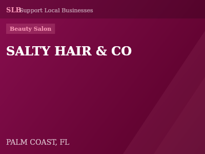 SALTY HAIR & CO — Beauty Salon in PALM COAST, FL