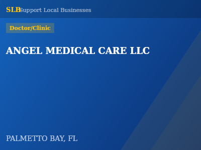 ANGEL MEDICAL CARE LLC — Doctor/Clinic in PALMETTO BAY, FL