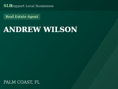 ANDREW WILSON — Real Estate Agent in PALM COAST, FL