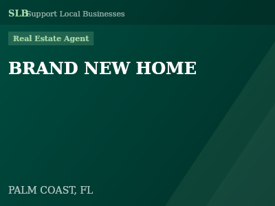 BRAND NEW HOME — Real Estate Agent in PALM COAST, FL