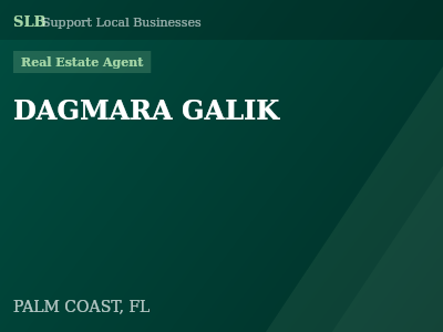 DAGMARA GALIK — Real Estate Agent in PALM COAST, FL