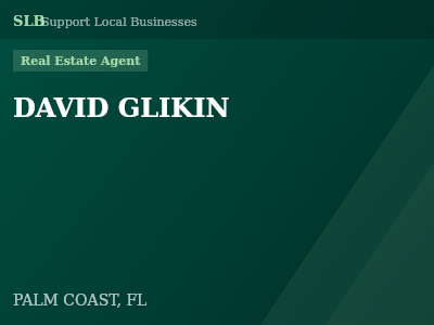 DAVID GLIKIN — Real Estate Agent in PALM COAST, FL