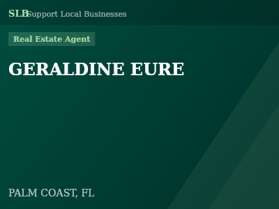 GERALDINE EURE — Real Estate Agent in PALM COAST, FL