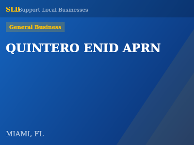 QUINTERO ENID APRN — General Business in MIAMI, FL