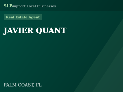 JAVIER QUANT — Real Estate Agent in PALM COAST, FL