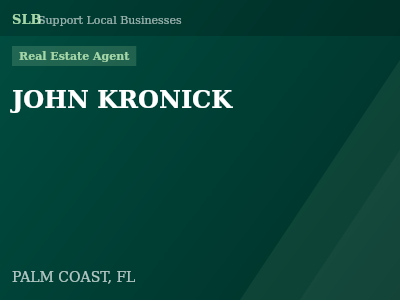 JOHN KRONICK — Real Estate Agent in PALM COAST, FL