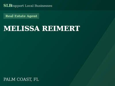 MELISSA REIMERT — Real Estate Agent in PALM COAST, FL