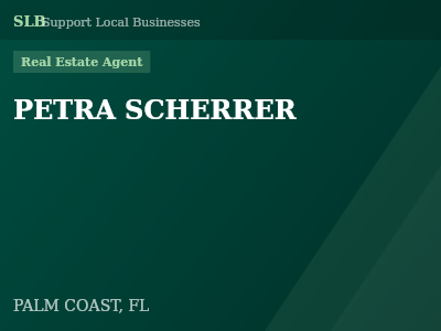PETRA SCHERRER — Real Estate Agent in PALM COAST, FL