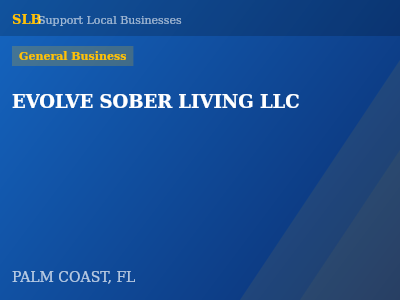 EVOLVE SOBER LIVING LLC — General Business in PALM COAST, FL