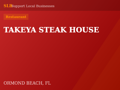 TAKEYA STEAK HOUSE — Restaurant in ORMOND BEACH, FL