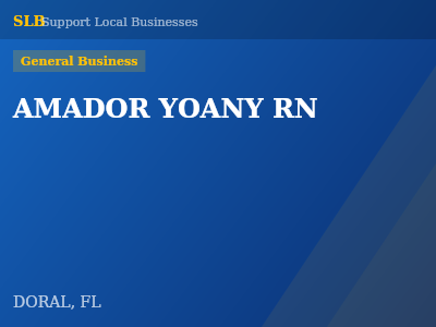 AMADOR YOANY RN — General Business in DORAL, FL