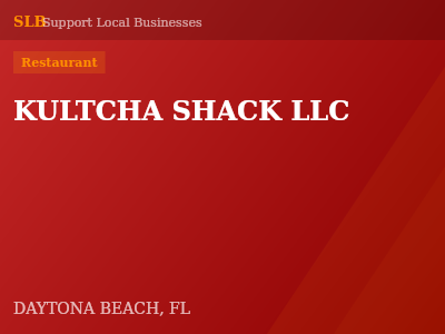 KULTCHA SHACK LLC — Restaurant in DAYTONA BEACH, FL