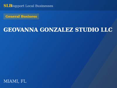 GEOVANNA GONZALEZ STUDIO LLC — General Business in MIAMI, FL