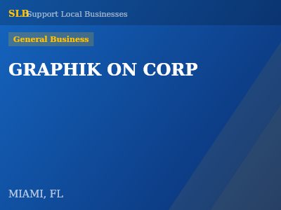 GRAPHIK ON CORP — General Business in MIAMI, FL