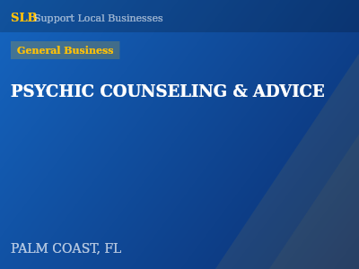 PSYCHIC COUNSELING & ADVICE — General Business in PALM COAST, FL