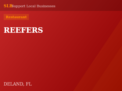 REEFERS — Restaurant in DELAND, FL
