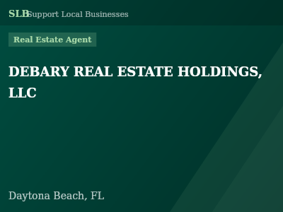 DEBARY REAL ESTATE HOLDINGS, LLC — Real Estate Agent in Daytona Beach, FL