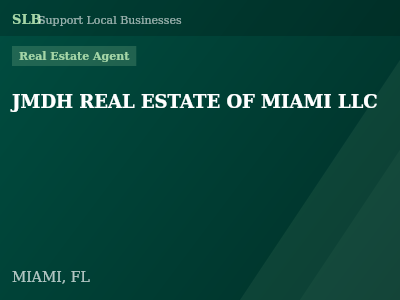 JMDH REAL ESTATE OF MIAMI LLC — Real Estate Agent in MIAMI, FL